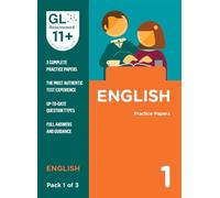 GL Assessment 11+ Practice Papers English Pack 1 (Multiple Choice) (Tascabile)