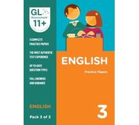 GL Assessment 11+ Practice Papers English Pack 3 (Multiple Choice) (Tascabile)