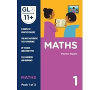 GL Assessment 11+ Practice Papers Maths Pack 1 (Multiple Choice) (Tascabile)