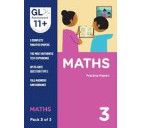 GL Assessment 11+ Practice Papers Maths Pack 3 (Multiple Choice) (Tascabile)