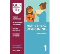 GL Assessment 11+ Practice Papers Non-Verbal Reasoning Pack 1 (Multi (Tascabile)