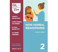 GL Assessment 11+ Practice Papers Non-Verbal Reasoning Pack 2 (Multi (Tascabile)