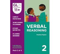 GL Assessment 11+ Practice Papers Verbal Reasoning Pack 2 (Multiple (Tascabile)
