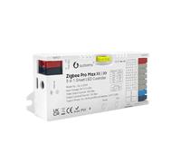 GL-C-601P ZigBee 3.0 Pro Max 5-in-1 LED Controller RGBCCT/RGBW/RGB/CCT Tipo-C DC5~24V 10A/CH 15A Max Alexa/Smartthings
