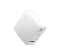 GL.iNet GL-AR150 Mini Travel Router, Wi-Fi Converter, OpenWrt Pre-installed, Repeater Bridge, 150Mbps High Performance, OpenVPN, Tor Compatible, Programmable IoT Gateway