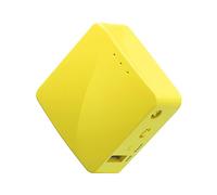 GL.iNet GL-MT300N-V2(Mango) Mini router WiFi VPN tascabile wireless portatile da viaggio - Punto di accesso/Extender/WDS | OpenWrt | 2 porte Ethernet | OpenVPN/WireguardVPN | USB 2.0 | 128 MB di RAM