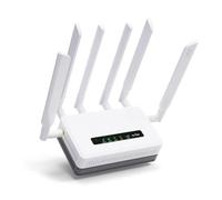 GL.iNet GL-XE3000 (Puli AX) 5G Router con slot SIM Card, Router Cellular Dual SIM, Wi-Fi 6, batteria 6400 mAh, Multi-WAN, VPN, OpenWrt, Secure 5G Router per ufficio, retail, eventi, Remote Work