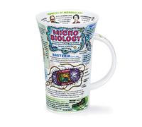 Dunoon Tazza in Bone China GL-MICO-XX Microbiologia Glencoe forma 0,5 l