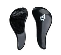 GL Spazzola districante per capelli - Spazzola districante con setole flessibili per capelli bagnati, asciutti, ricci e lisci - Spazzola per capelli senza grovigli, per adulti e bambini, spazzola