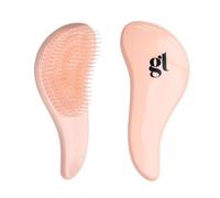 GL Spazzola districante per capelli - Spazzola districante con setole flessibili per capelli bagnati, asciutti, ricci e lisci, spazzola per capelli senza grovigli, per adulti e bambini, spazzola