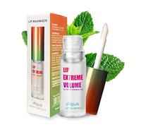 GL-Turelifes Lip Plumper Lucidalabbra, Ginger Mint Balsamo per le labbra Plumper Lip Volume estremo, Migliora le labbra idratate, Idrata, Elimina le rughe della secchezza (Trasparente)