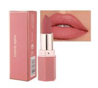 GL-Turelifes Rossetto opaco Rossetti rossi vellutati Impermeabili a lunga tenuta Levigante Tazza antiaderente Rossetti colori sexy (# 01 Honey Peach)
