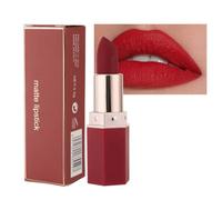 GL-Turelifes Rossetto opaco Rossetti rossi vellutati Impermeabili a lunga tenuta Levigante Tazza antiaderente Rossetti colori sexy (# 04 Scarlatto)