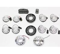 GL1291 KIT FANALINI DELUXE A LED BIANCHE PER DEFENDER E SERIE IIA E III - WIPAC
