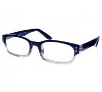 GL2072BLU Harvard Blue Two Tone +3.0 Unisex Retro Reading Glasses Goodlookers by Chichi Gifts