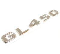 GL450, emblema cromato per bagagliaio posteriore, compatibile con targhette GL450, lettere e numeri