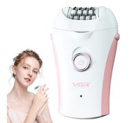 Glabrouse - Epilatore per il viso da donna, senza fili, con luce, per viso, bikini, gambe, rimozione del corpo