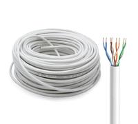 Glac Store Matassa Cavo LAN Cat.6 FTP, 4 Coppie, Conduttori CCA Rivestiti in Rame, Gigabit 1000 Mbps, Disponibile in 50/100/305 Metri (100.0, meters)