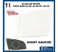 Glace Specchio Retrovisore Sinistra Anteriore per AUDI A3 A4 A6 Chrome