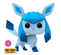Glaceon Funko Pop 921 Pokémon Hot Topic Flocked