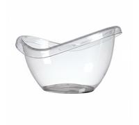 Glacette Champagne Plastica Grande Capacità Secchiello Ghiaccio Trasparente