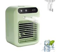 Glacier Breeze AC, 2025 New Glacier Breeze Portable Ac Unit, 30 Seconds Enjoy Rapid Cooling, No Installation, Cooling Comfort, Ultra-Quiet, Evaporative Cooler PortableAc for Office (green)