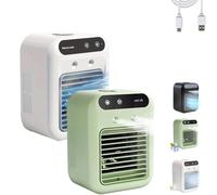 Glacier Breeze Ac, 2025 New Glacier Breeze Portable Air Conditioner Fan Instant Cooling, Ultra-Quiet, Evaporative Cooler Portable Ac, Stay Chilling Cool This Summer (2mix5)