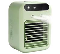 Glacier Breeze Ac, Glacier Breeze Cooling Fan | Quiet Mini Evaporative Cooler with 2 Speeds, 2/4H Timer, 500ml Tank, Portable AC & Humidifier for Home Office (Green)