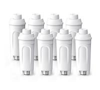 GLACIER FRESH 8x Filtro Addolcitore Acqua Ricambio per Macchine da Caffè Automatiche De'Longhi® DLSC002, Compatibile con Serie ECAM, ESAM, ETAM - Facile da Installare