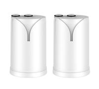 GLACIER FRESH Filtro acqua rubinetto ON TAP V/V-MF (2×600L) | compatibile con Brita On Tap Pro, Riduce il 99% cloro, PFAS, microplastiche, metalli e cattivi odori, acqua miglior gusto