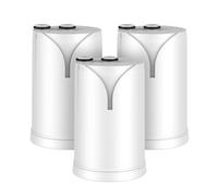 GLACIER FRESH On Tap Cartuccia filtro acqua HF, compatibile con il sistema di filtraggio Brita® On Tap | Cartuccia di ricambio HF per filtro on tap Pro V MF | filtro acqua per rubinetto 600L (3 pezzi)