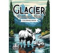 Glacier National Park: Coloring Book