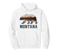 Glacier National Park Montana Felpa con Cappuccio
