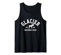 Glacier National Park Montana PNW Alce Vintage Canotta