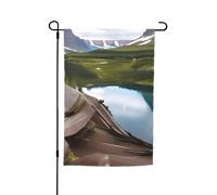 Glacier National Park Print Holiday Garden Flags 30,5 x 45,7 cm bandiera per tutte le stagioni decorazione esterna cortile per patio
