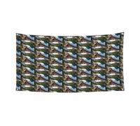 Glacier National Park Stampa Banner di Halloween Perfetto per Halloween Natale Design su un solo lato Forniture di decorazione del partito