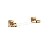 Glacio - Portasciugamani da 203 mm, colore: Trasparente/Bronzo Champagne