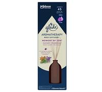 Glade Aromatherapy - Bastoncini per profumo, infusi con oli essenziali, Moment of Zen, lavanda e legno di senal, 1 diffusore da 80 ml