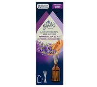 Glade Aromatherapy Diffusore di Oli Essenziali a Bastoncini, Fragranza Moment of Zen Lavanda e Sandalo, 1 Confezione da 1 Diffusore da 80 ml