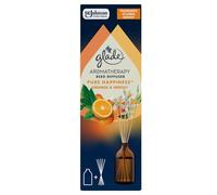 Glade Aromatherapy Diffusore di Oli Essenziali a Bastoncini, Fragranza Pure Happiness Arancia e Neroli, 1 Confezione da 1 Diffusore da 80 ml