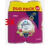 Glade Automatic Ricarica Profumatore Ambienti Spray Fragranza relaxing Zen 6pz.