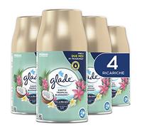 Glade Automatic Spray, Profumatore per Ambienti, Tropical Blossom, 4 Ric.