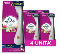 Glade automatic spray relaxing zen269ml 4 erogatori 4 ricariche profumatore casa