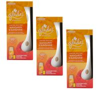 Glade Automatico Spray Mandarino & Sunshine 3 X 269ml Starter Kit Ambiente Duft