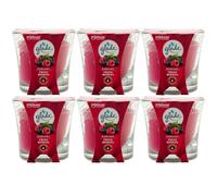 Glade Candela Profumata Radiante Fresco Berries 6 X 129g Lampone - Fragola -