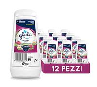 Glade Gel Assorbiodori, Profumatore per Ambienti, Relaxing Zen, 12 Pezzi | Per Rinfrescare Stanze e Armadi, Formato Scorta (12 Confezioni da 150 gr)