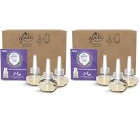 Glade liquido elettrico Profumatore per Ambienti con Olii Essenziali, Fragranza Lavanda & Aloe Vera, 3 Ricariche (Confezione da 2)