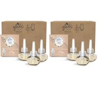 Glade liquido elettrico Profumatore per Ambienti con Olii Essenziali, Fragranza Vaniglia, 3 Ricariche (Confezione da 2)