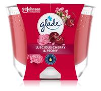 GLADE Luscious Cherry & Peony candela profumata 204 g