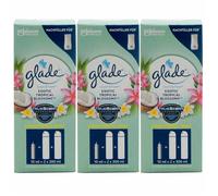 Glade Mini EXOTIC TROPICAL BLOSSOMS 3 X 10Ml Spray Touch & Fresh Ricarica